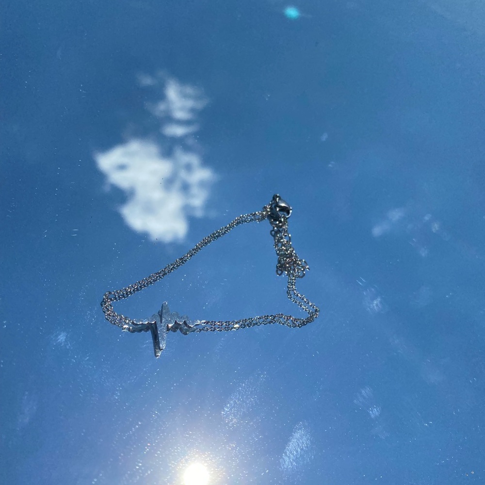 silver bracelet